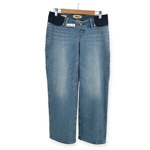 Madewell The Maternity Side-Panel Perfect Vintage Wide-Leg Jean Size 26